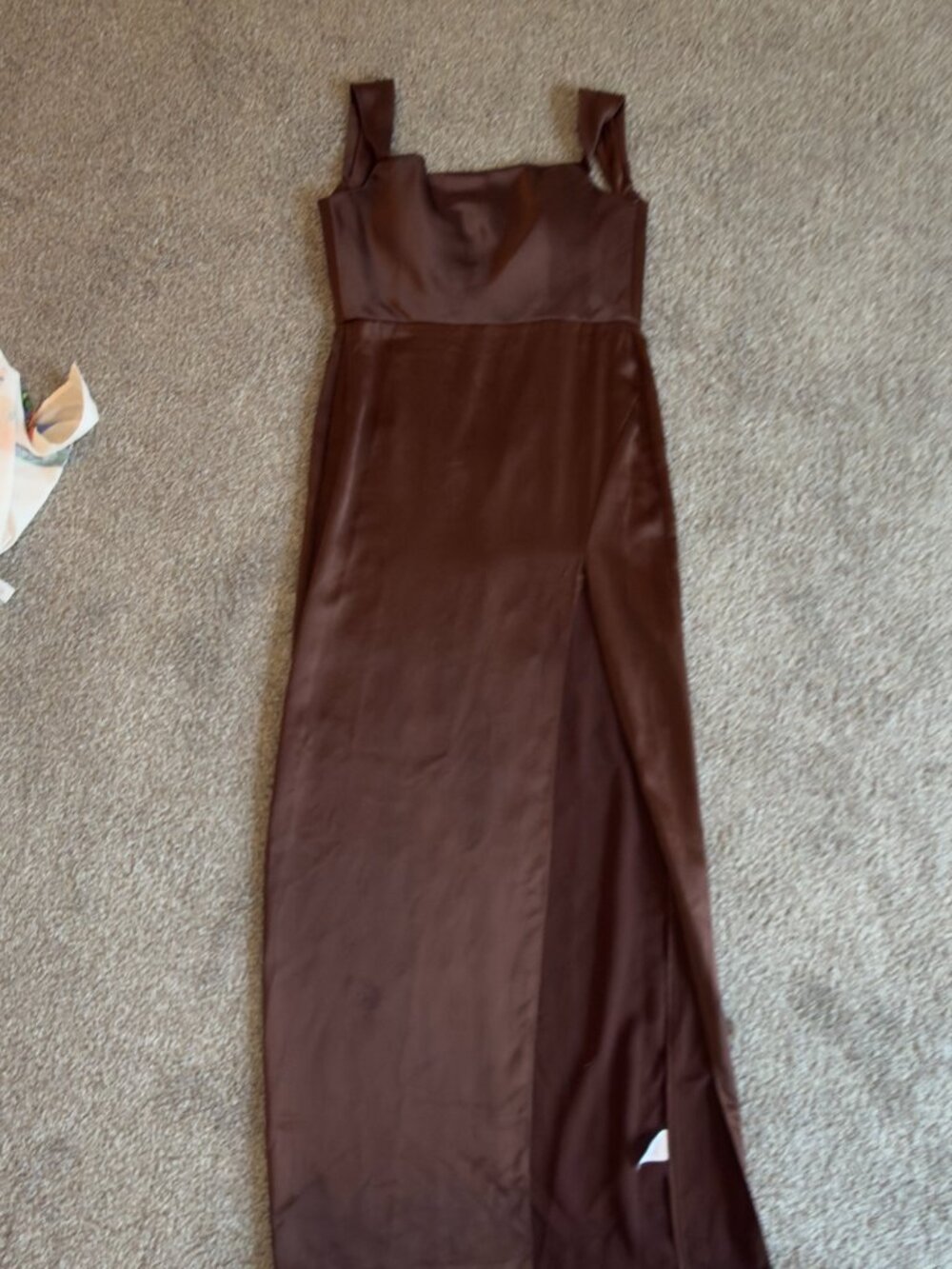 Jenny Yoo Sawyer Bridesmaids Dress in Espresso - Picture 3 of 5